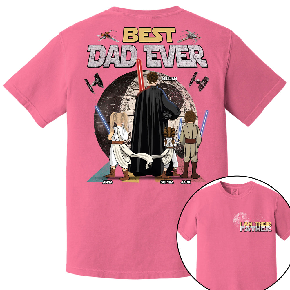 I Am Their Father Best Dad Ever - Personalized Shirt - Gift For Dad, Father's Day 2026 T1807