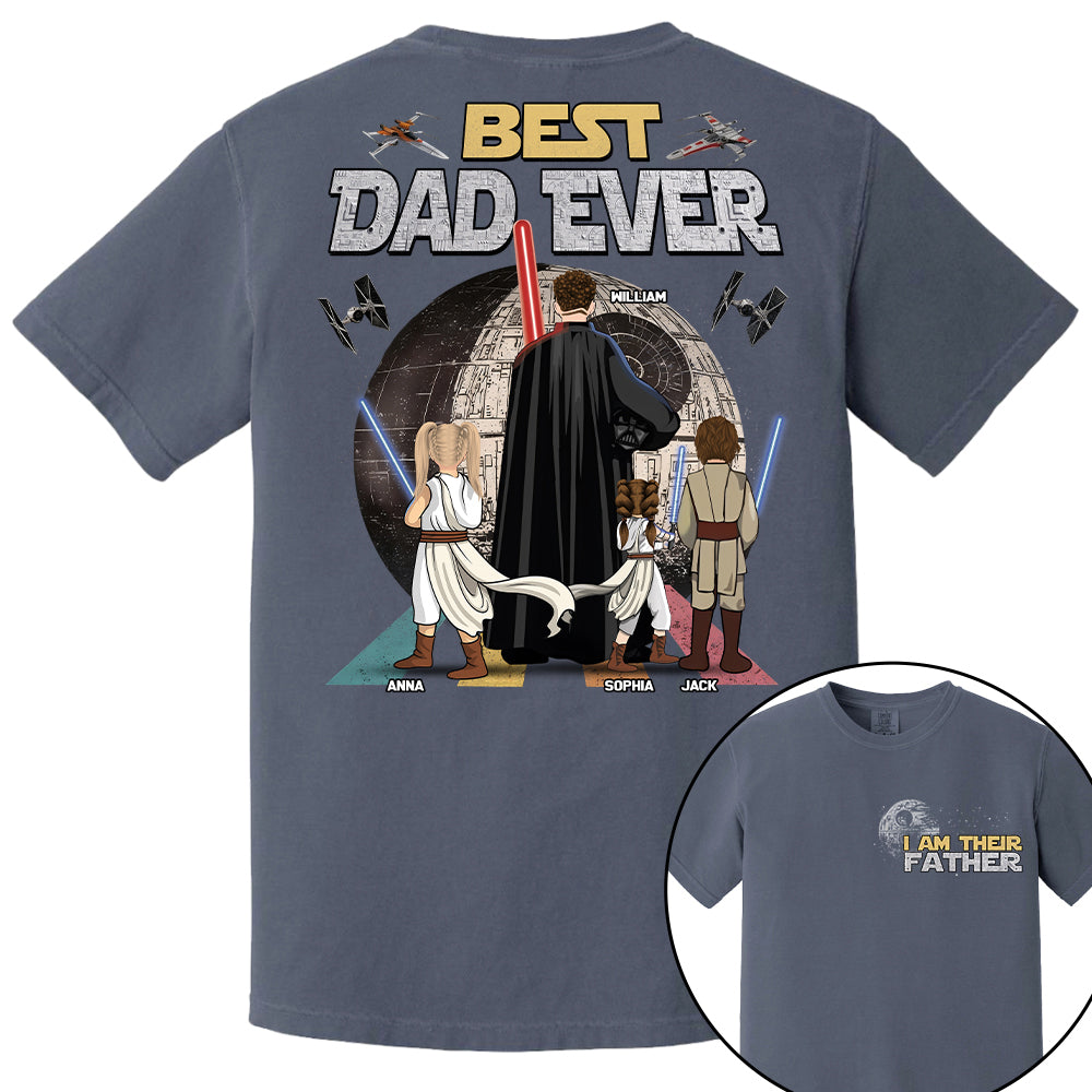 I Am Their Father Best Dad Ever - Personalized Shirt - Gift For Dad, Father's Day 2026 T1807