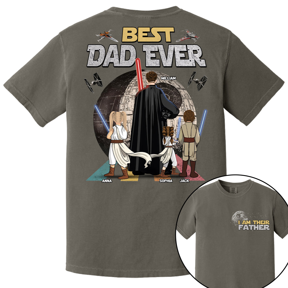 I Am Their Father Best Dad Ever - Personalized Shirt - Gift For Dad, Father's Day 2026 T1807