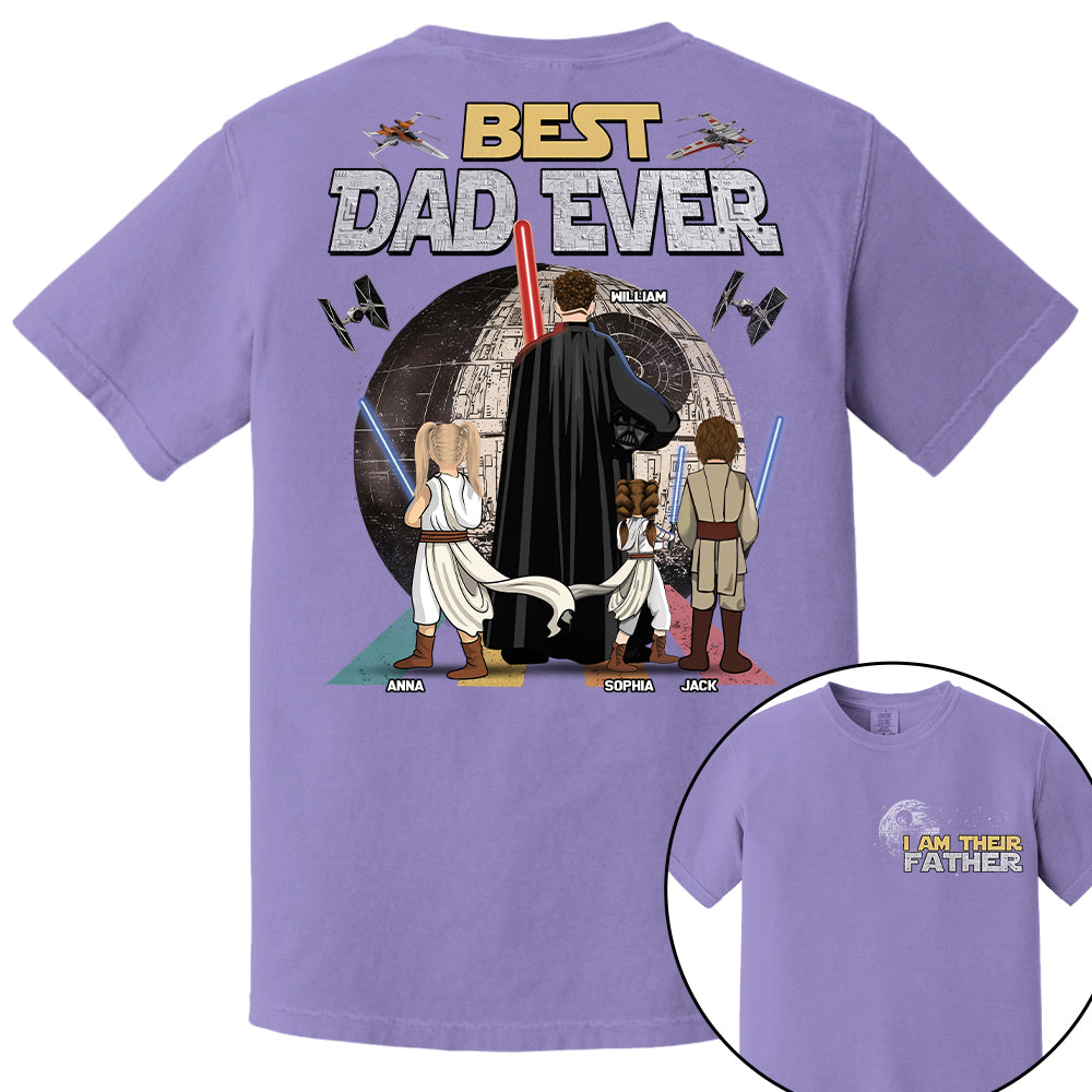 I Am Their Father Best Dad Ever - Personalized Shirt - Gift For Dad, Father's Day 2026 T1807