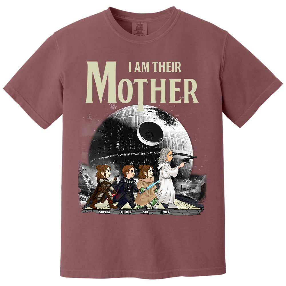 I Am Their Mother - Personalized Shirt For Mom Vr2
