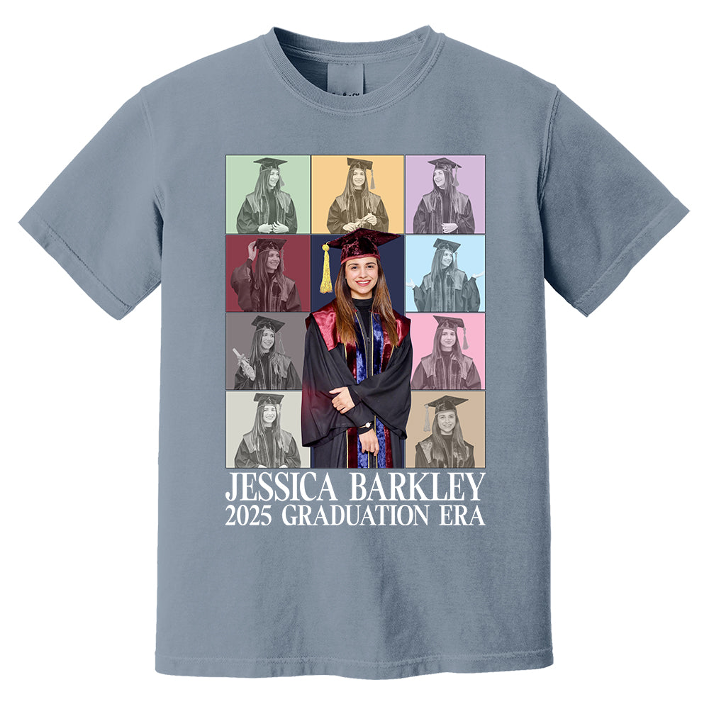 2025 Graduation Era - Custom Photo Eras Tour Shirt For 2024 Senior, Graduation, Custom Photo Family Shirt, 2024 Graduation