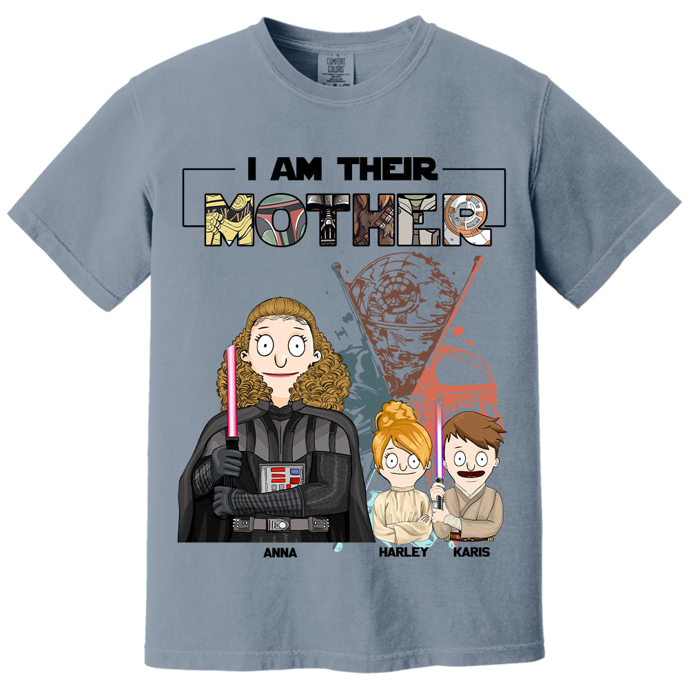 I Am Their Mother Custom Shirt For Mom - Mother's Day Gift 2025 Vr2