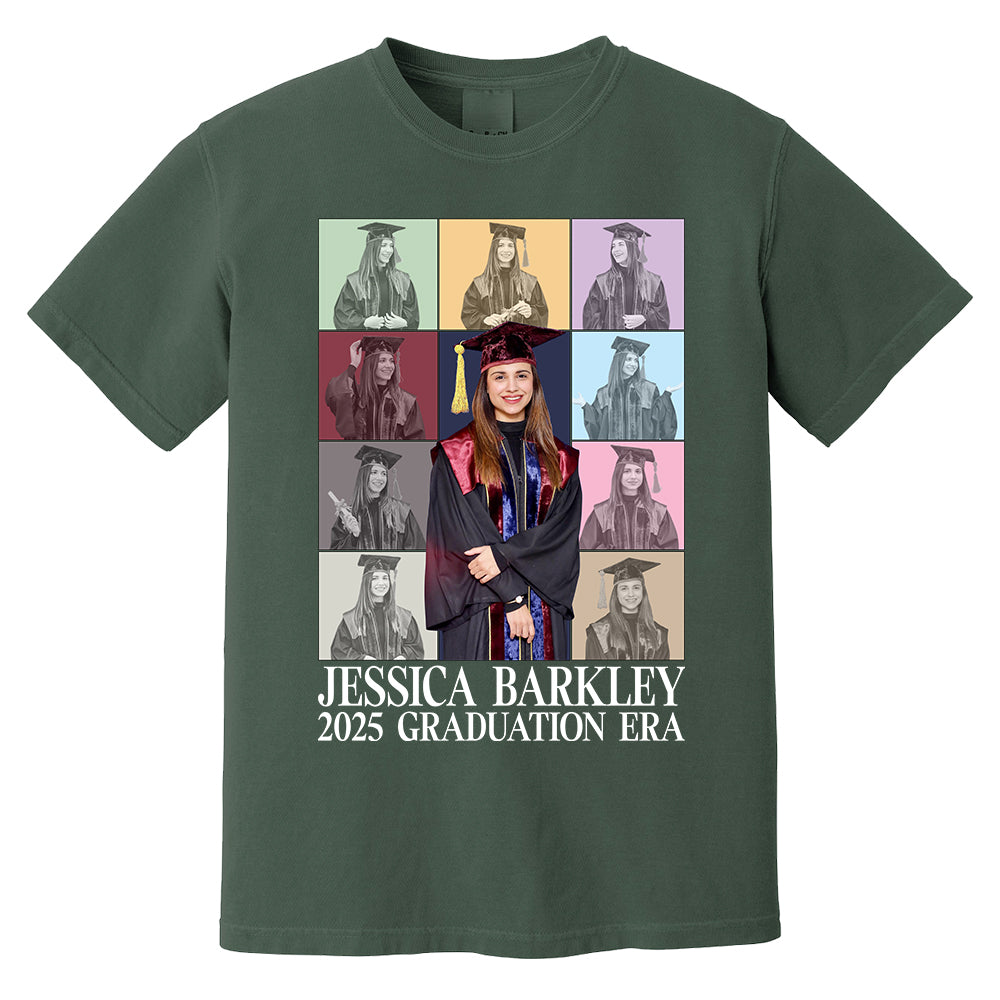 2025 Graduation Era - Custom Photo Eras Tour Shirt For 2024 Senior, Graduation, Custom Photo Family Shirt, 2024 Graduation