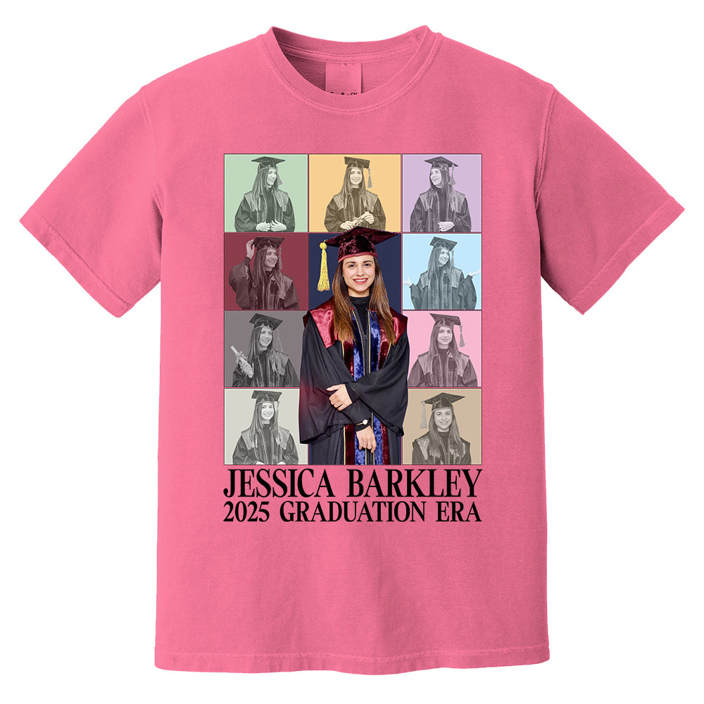 2025 Graduation Era - Custom Photo Eras Tour Shirt For 2024 Senior, Graduation, Custom Photo Family Shirt, 2024 Graduation