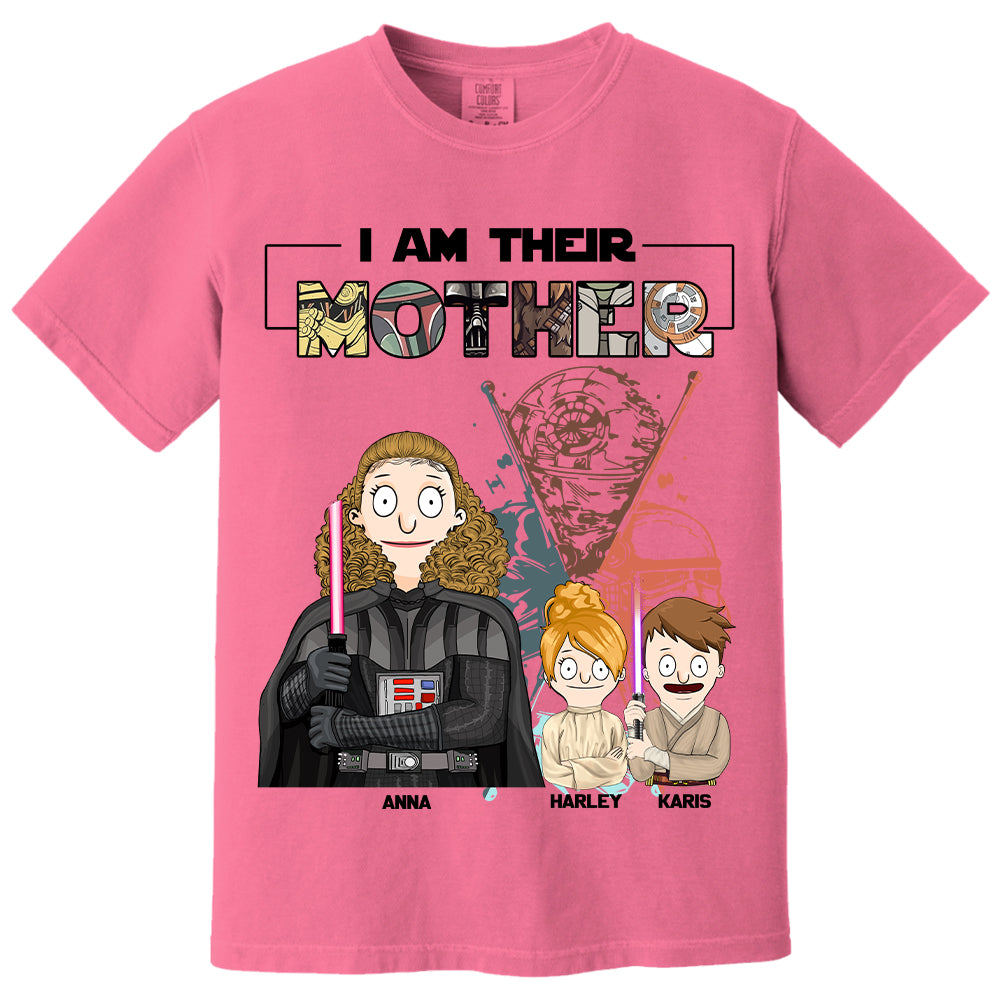 I Am Their Mother Custom Shirt For Mom - Mother's Day Gift 2025 Vr2