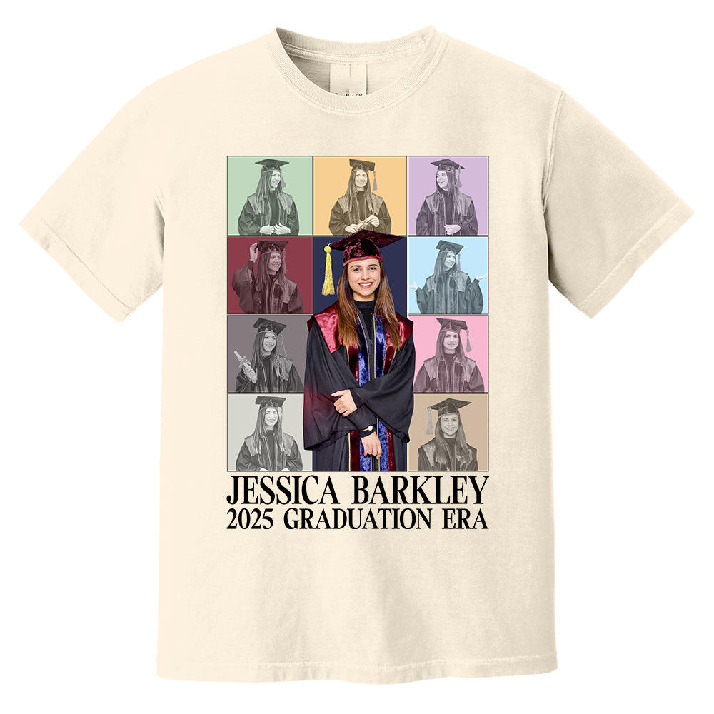 2025 Graduation Era - Custom Photo Eras Tour Shirt For 2024 Senior, Graduation, Custom Photo Family Shirt, 2024 Graduation
