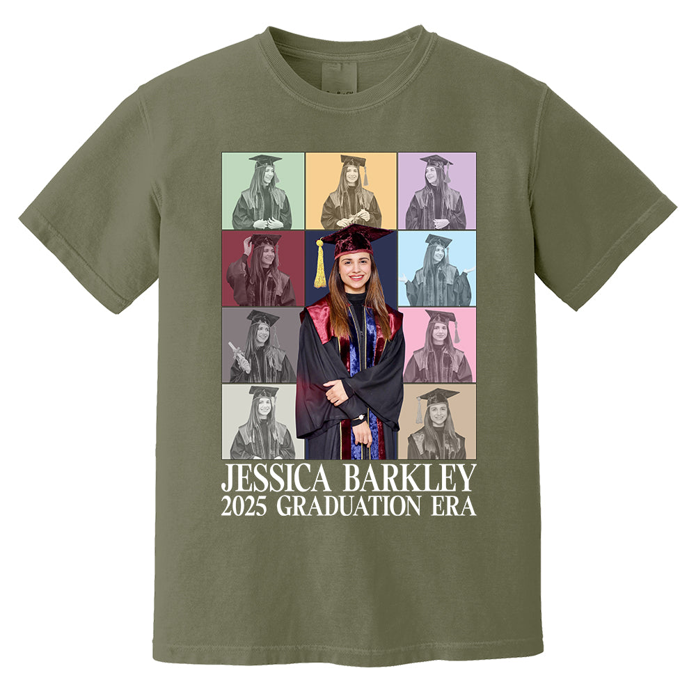 2025 Graduation Era - Custom Photo Eras Tour Shirt For 2024 Senior, Graduation, Custom Photo Family Shirt, 2024 Graduation
