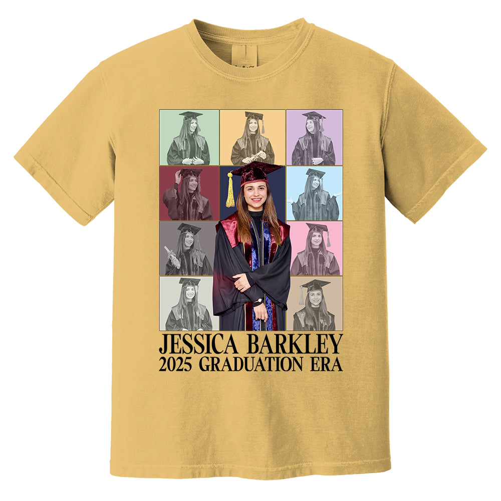 2025 Graduation Era - Custom Photo Eras Tour Shirt For 2024 Senior, Graduation, Custom Photo Family Shirt, 2024 Graduation