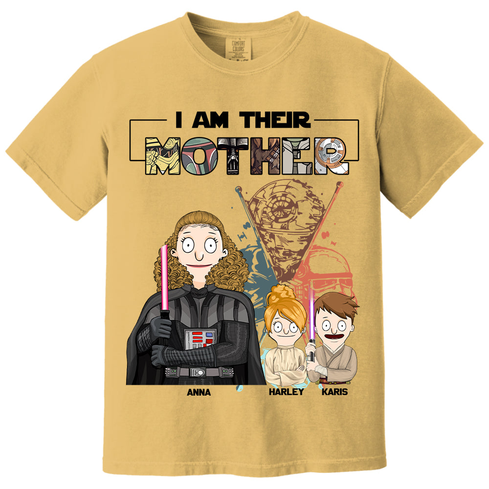 I Am Their Mother Custom Shirt For Mom - Mother's Day Gift 2025 Vr2