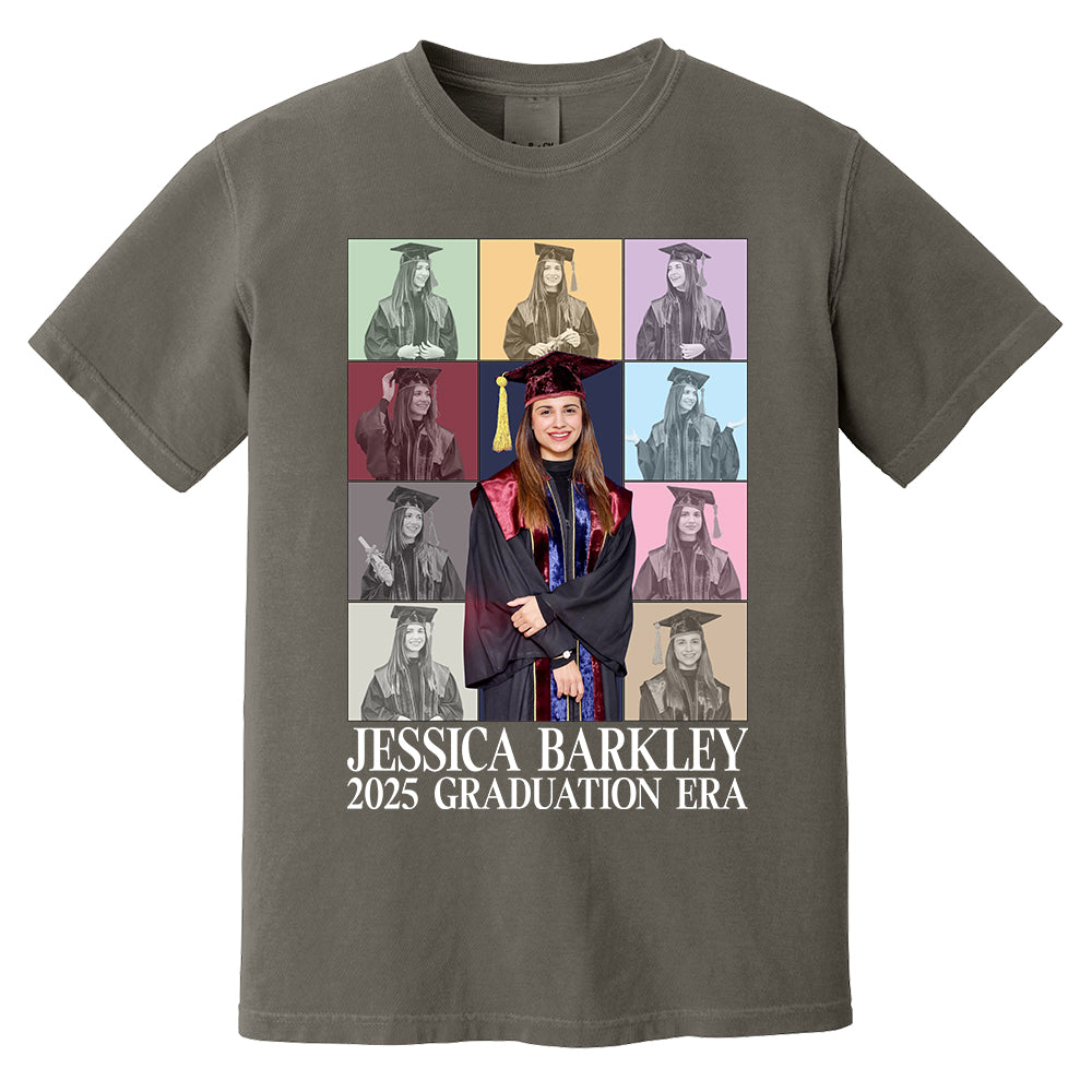 2025 Graduation Era - Custom Photo Eras Tour Shirt For 2024 Senior, Graduation, Custom Photo Family Shirt, 2024 Graduation