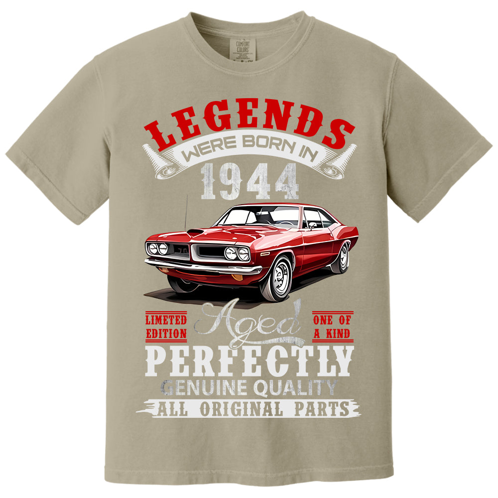 Leagends Were Born IN Custom Cars Shirt For Car Lovers