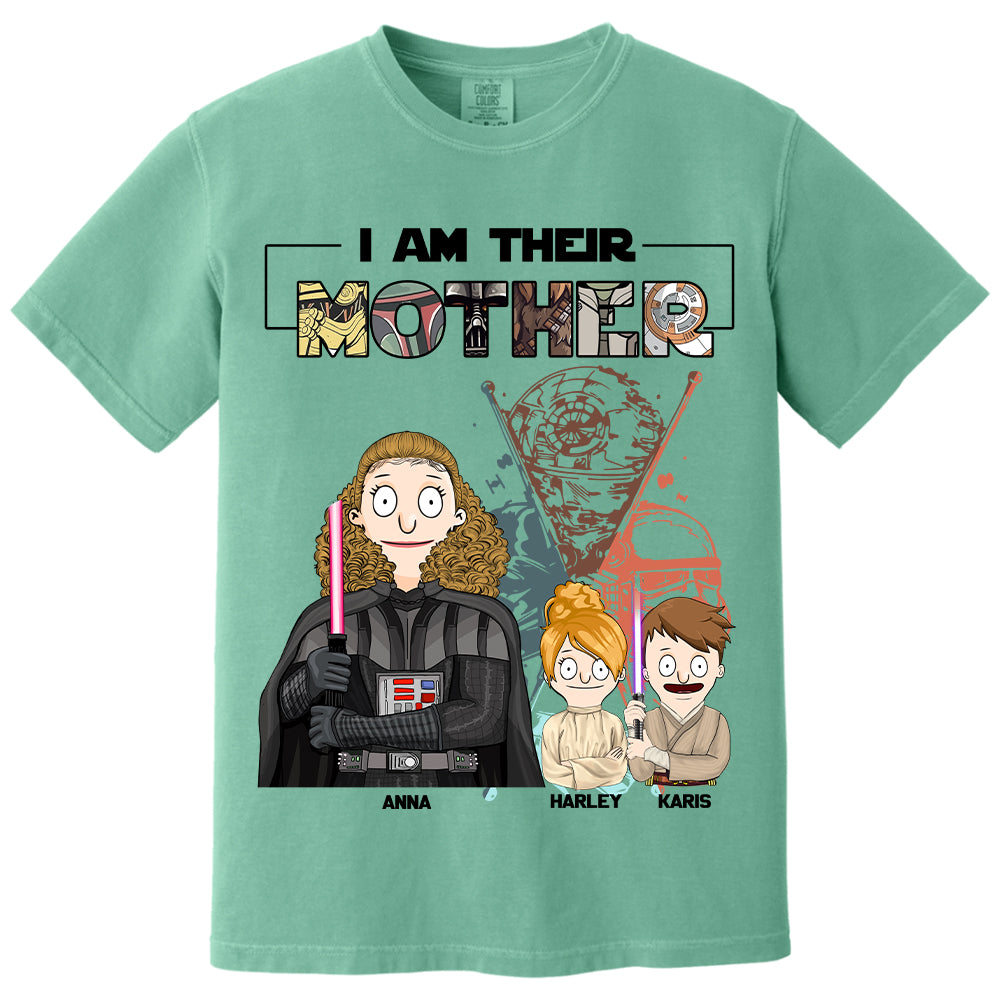 I Am Their Mother Custom Shirt For Mom - Mother's Day Gift 2025 Vr2