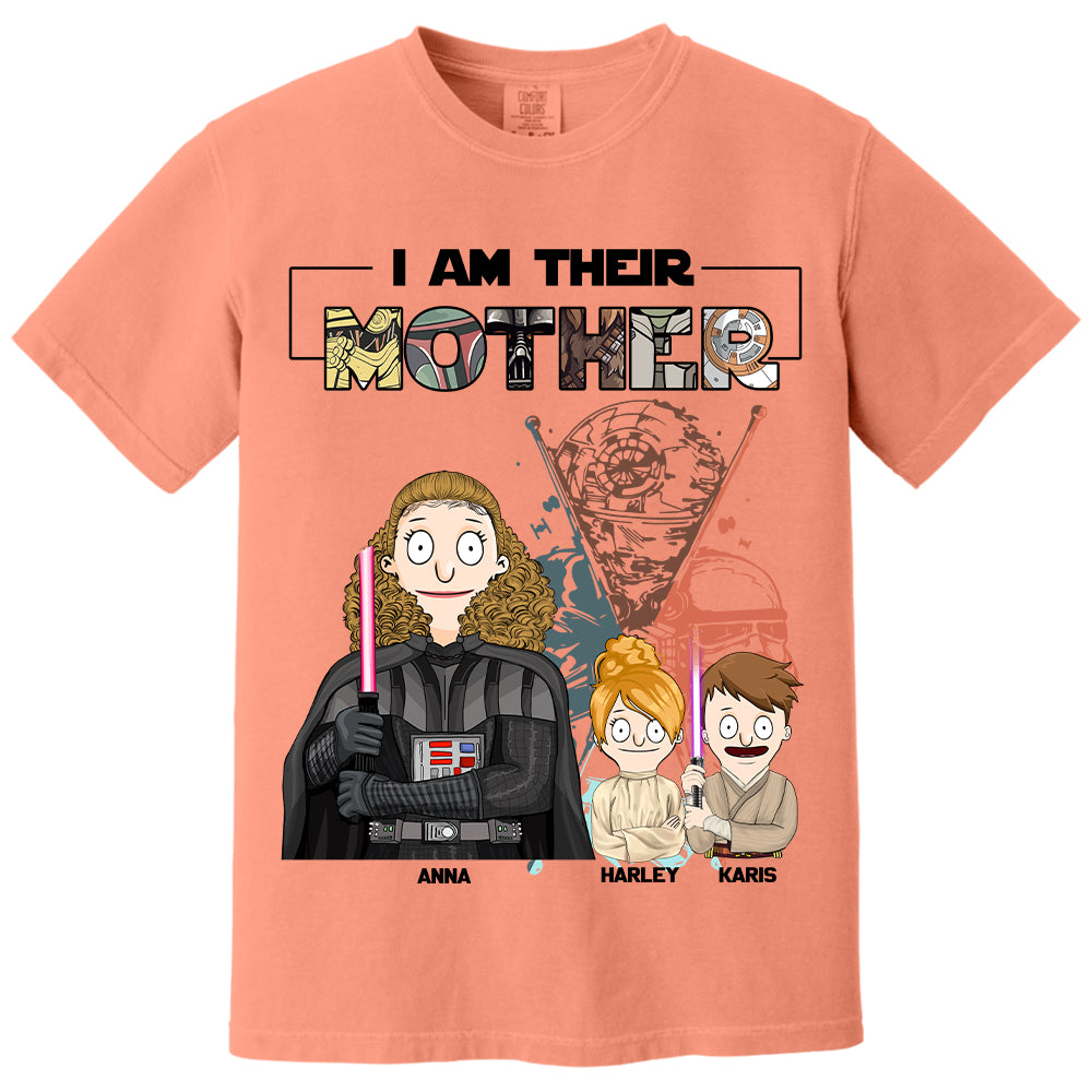 I Am Their Mother Custom Shirt For Mom - Mother's Day Gift 2025 Vr2
