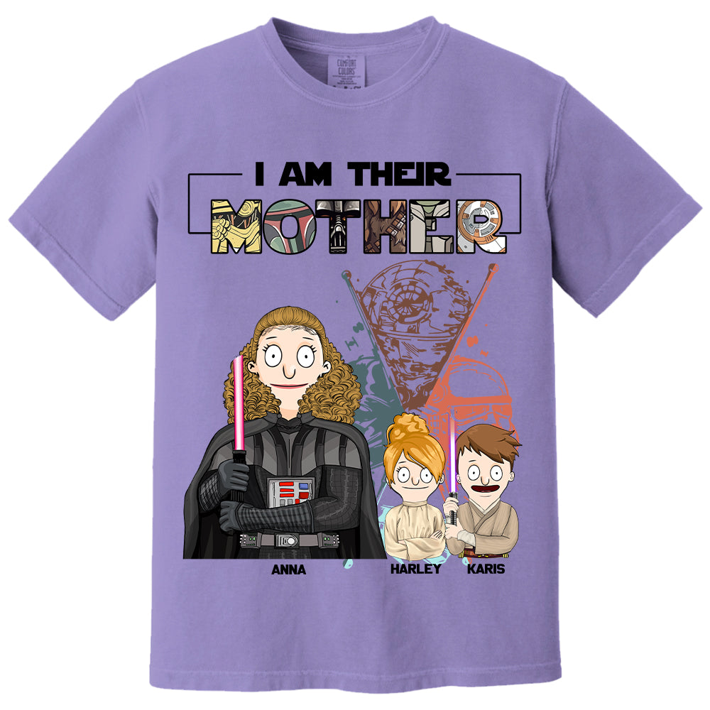 I Am Their Mother Custom Shirt For Mom - Mother's Day Gift 2025 Vr2