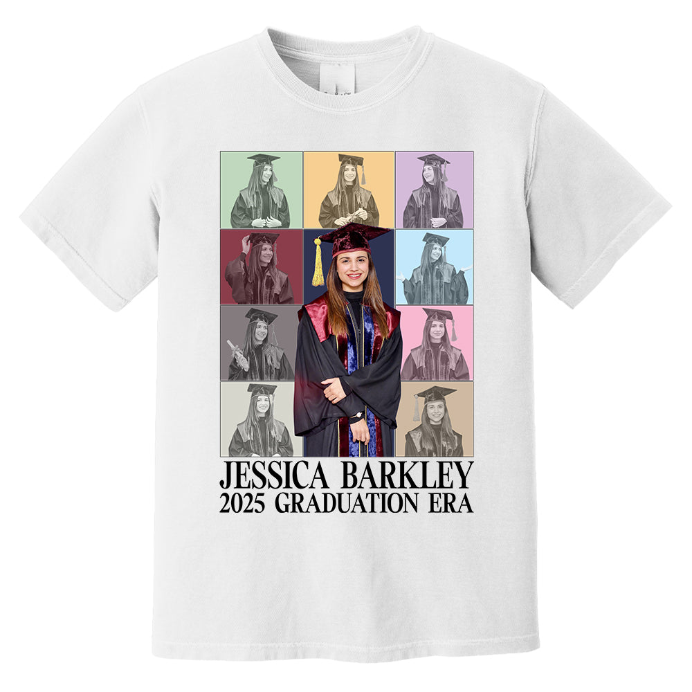 2025 Graduation Era - Custom Photo Eras Tour Shirt For 2024 Senior, Graduation, Custom Photo Family Shirt, 2024 Graduation