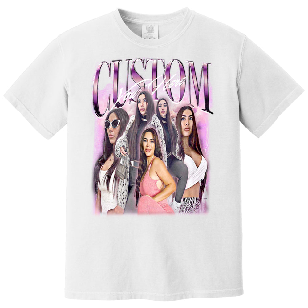 Custom Bootleg Rap Tee Custom Your Girlfriend Boyfriend Vintage Graphic 90s Tshirt