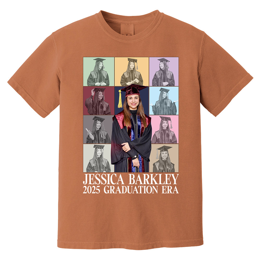 2025 Graduation Era - Custom Photo Eras Tour Shirt For 2024 Senior, Graduation, Custom Photo Family Shirt, 2024 Graduation