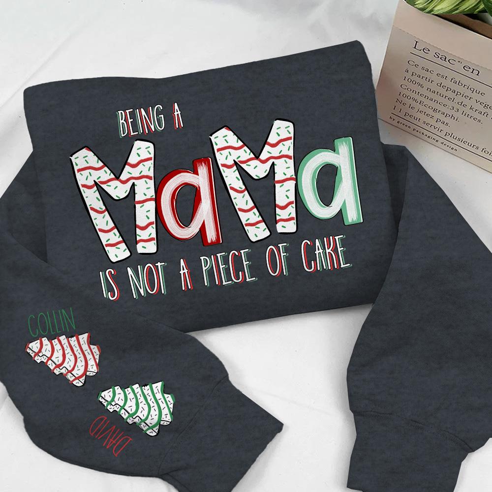 Personalized Being A Nana Is Not A Piece Of Cake Shirt For Grandmas New