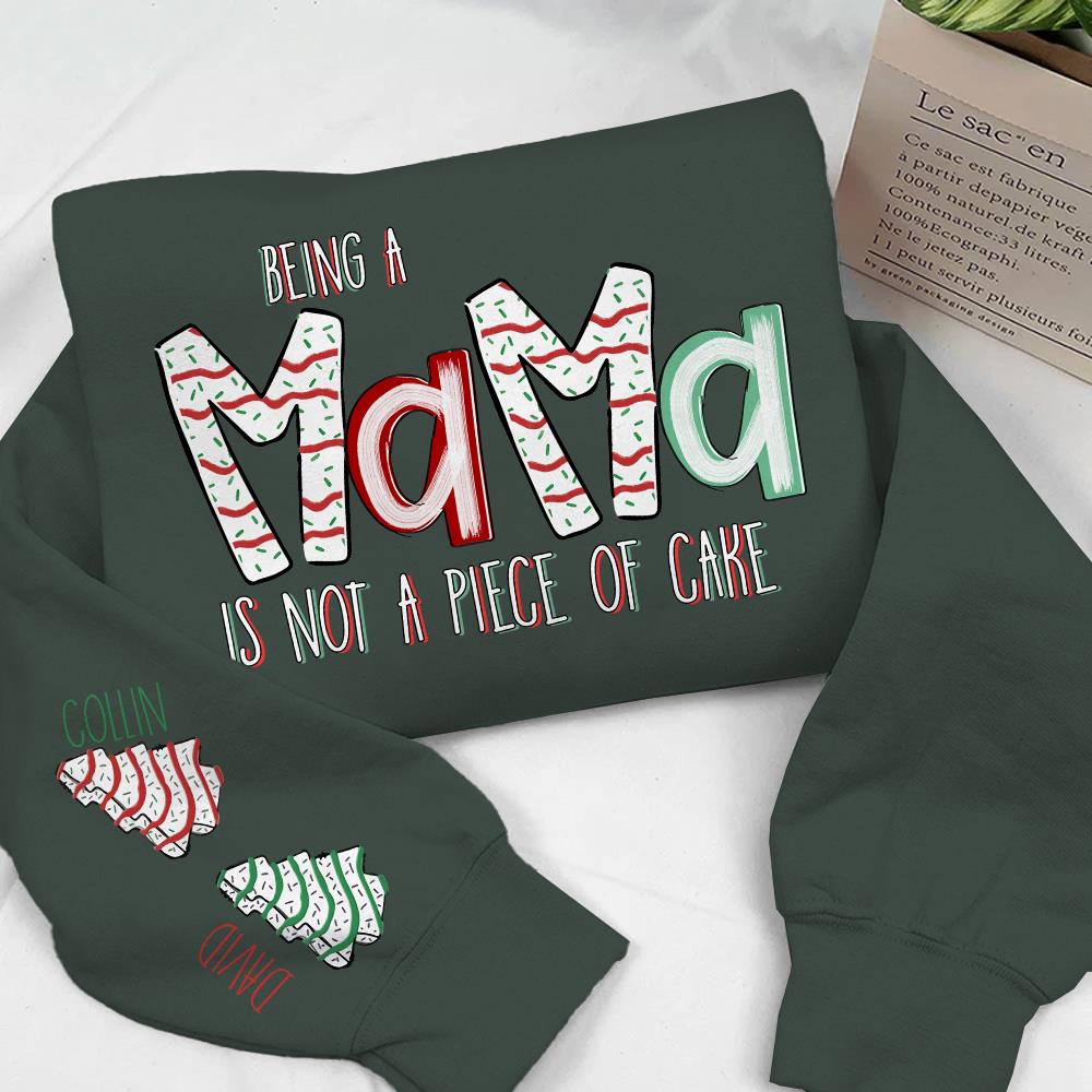 Personalized Being A Nana Is Not A Piece Of Cake Shirt For Grandmas New