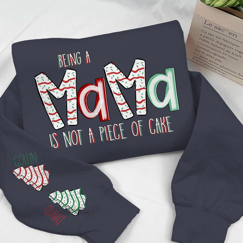 Personalized Being A Nana Is Not A Piece Of Cake Shirt For Grandmas New