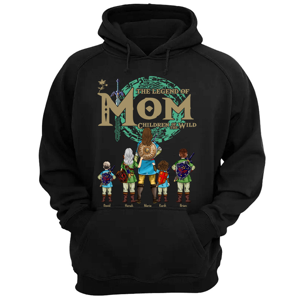 Custom The Legend of Mom Children Of The Wild Shirt - Best Mom Ever - Mother's Day 2025 Personalized Shirt