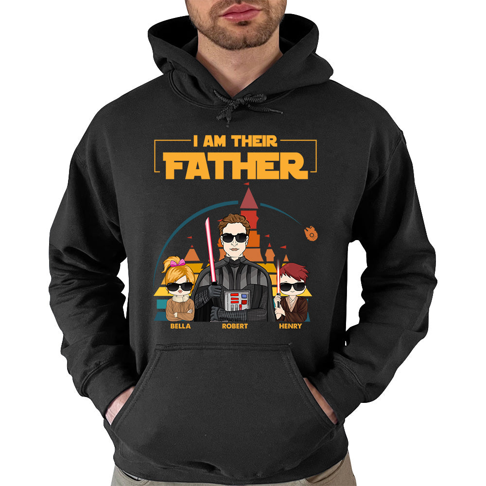 I Am Your Father Personalized Shirt Gift For Mom Dad Custom Nickname With Kids K1702