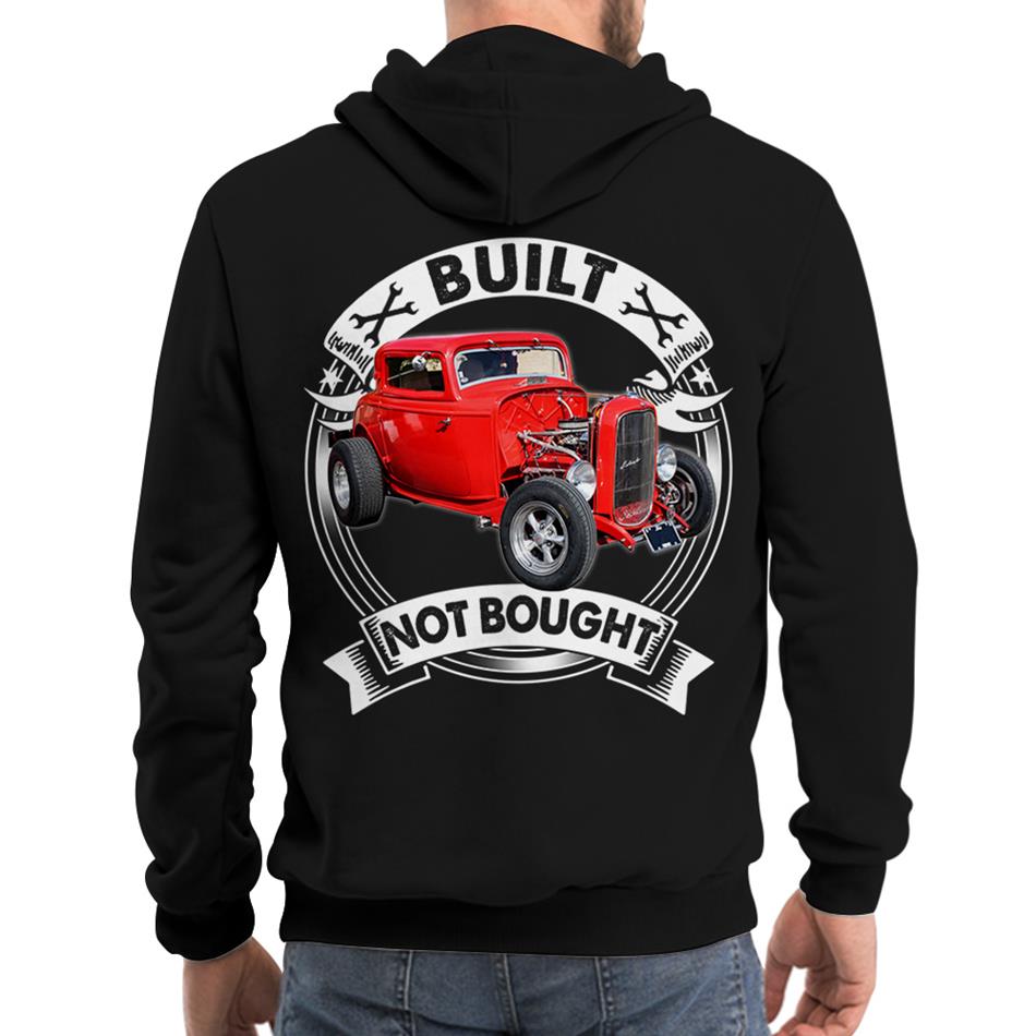 Built Not Bought Personalized Shirt For Hot Rod Lovers H2511