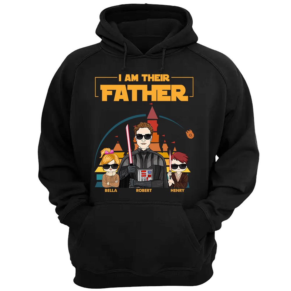 I Am Your Father Personalized Shirt Gift For Mom Dad Custom Nickname With Kids K1702