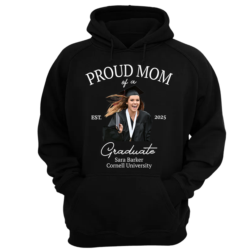 Personalized 2025 Graduation Shirts, Custom Photo For Family Member