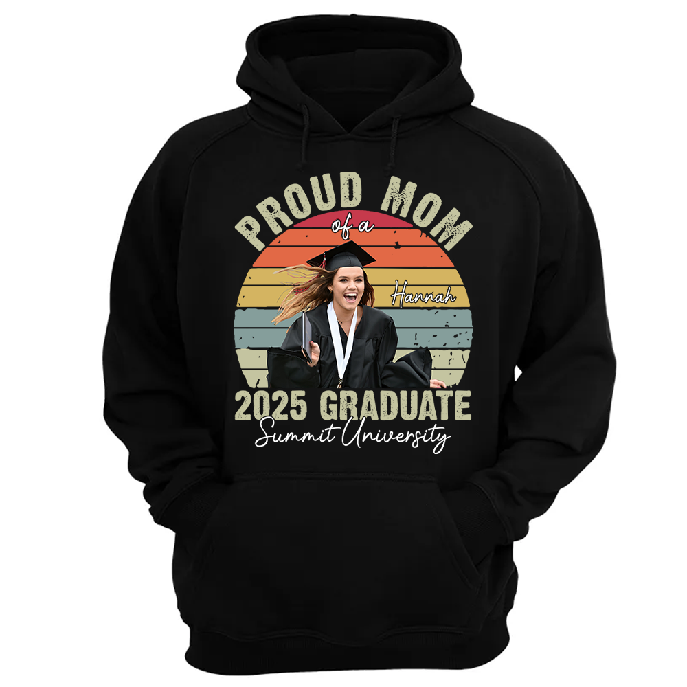 Personalized Graduation Shirt, Custom Photo For Family Member