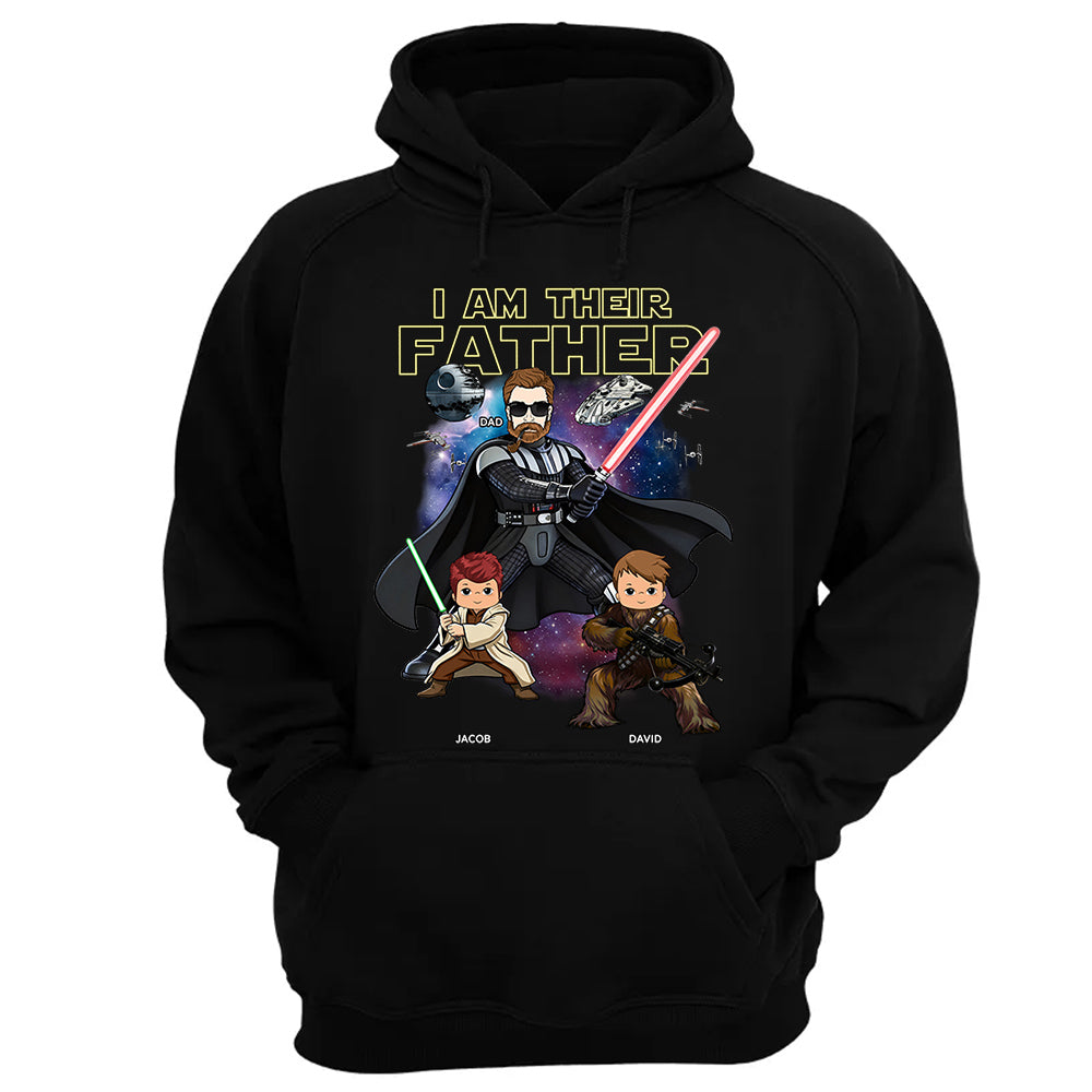 I Am Their Father Custom Vintage Style Shirt For Dad - Father's Day Gift New