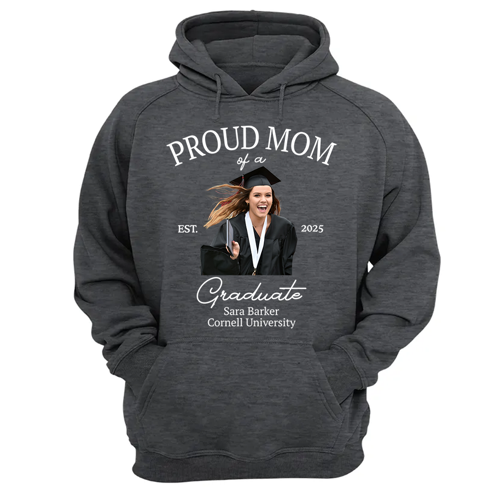Personalized 2025 Graduation Shirts, Custom Photo For Family Member