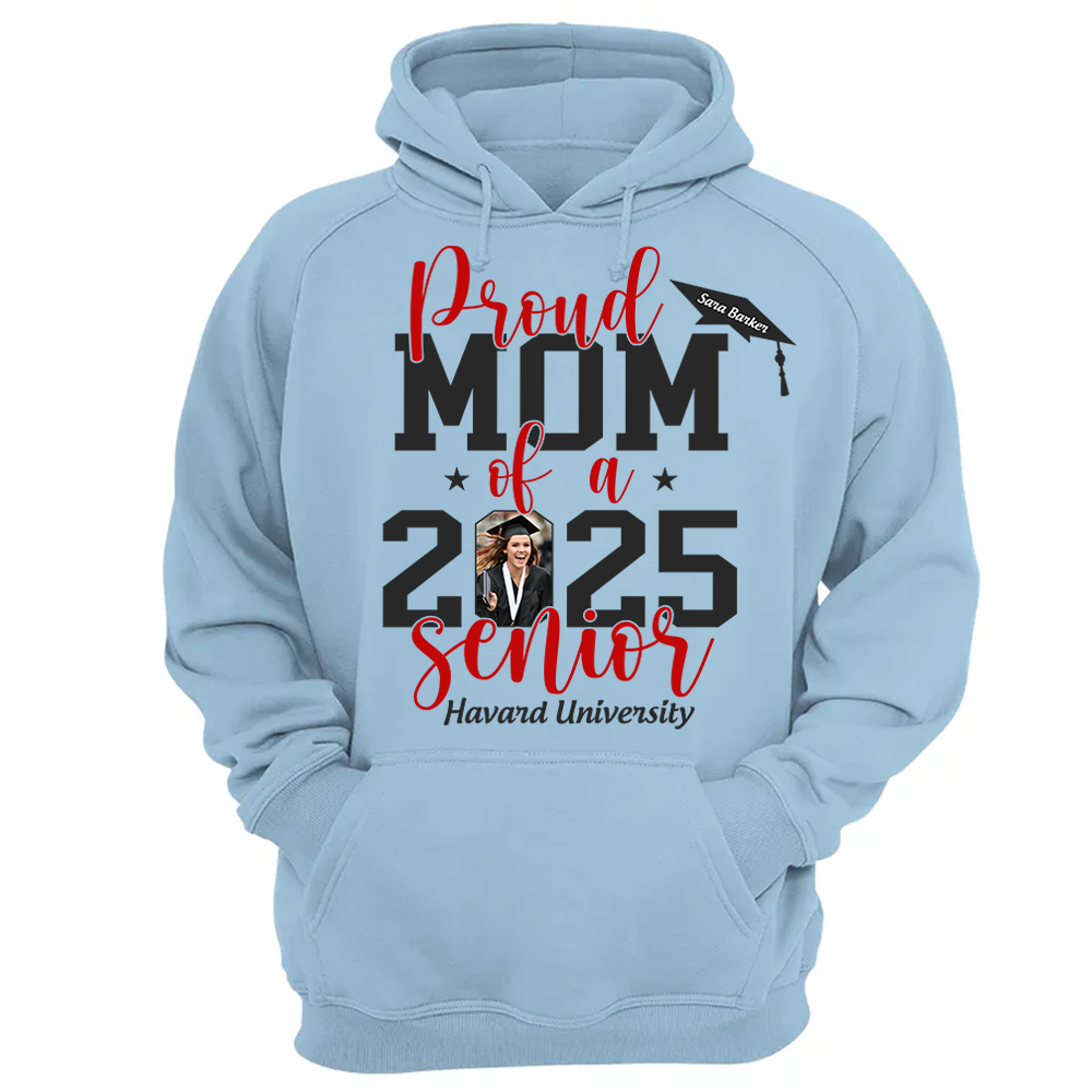 Personalized 2025 Graduation Shirts, Custom Photo For Family Member