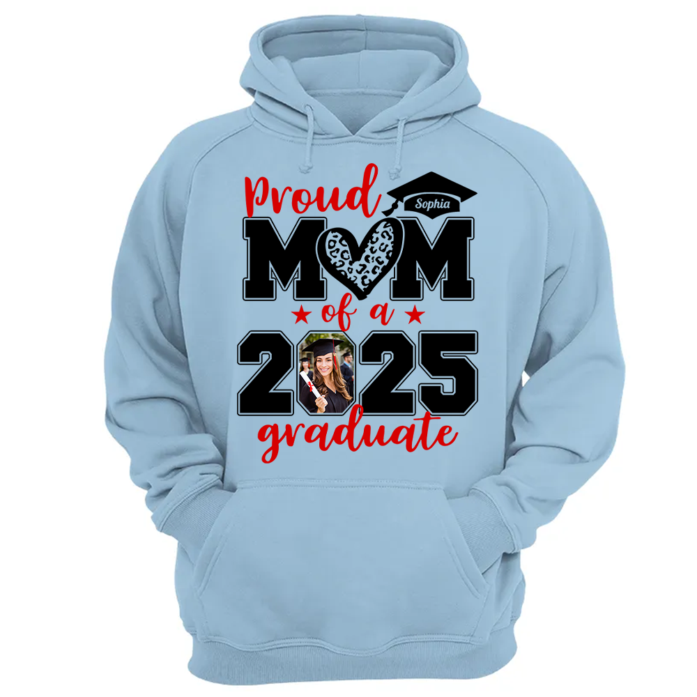 Personalized Graduation Shirts, Custom Photo For Mom Dad