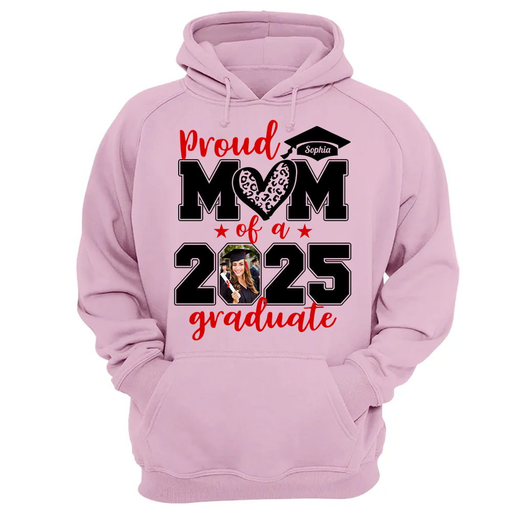 Personalized Graduation Shirts, Custom Photo For Mom Dad
