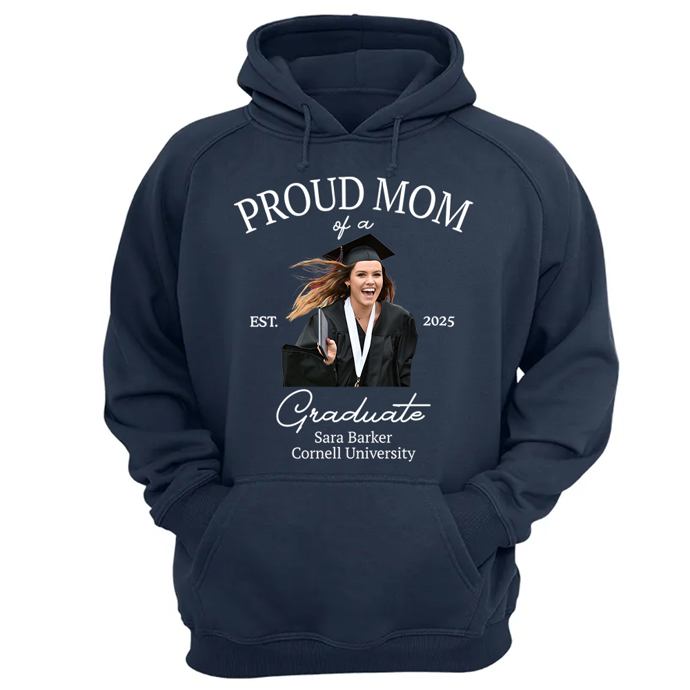 Personalized 2025 Graduation Shirts, Custom Photo For Family Member