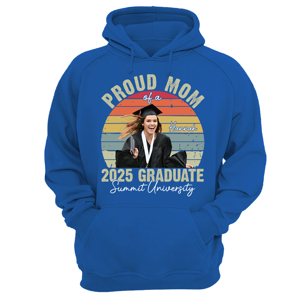 Personalized Graduation Shirt, Custom Photo For Family Member