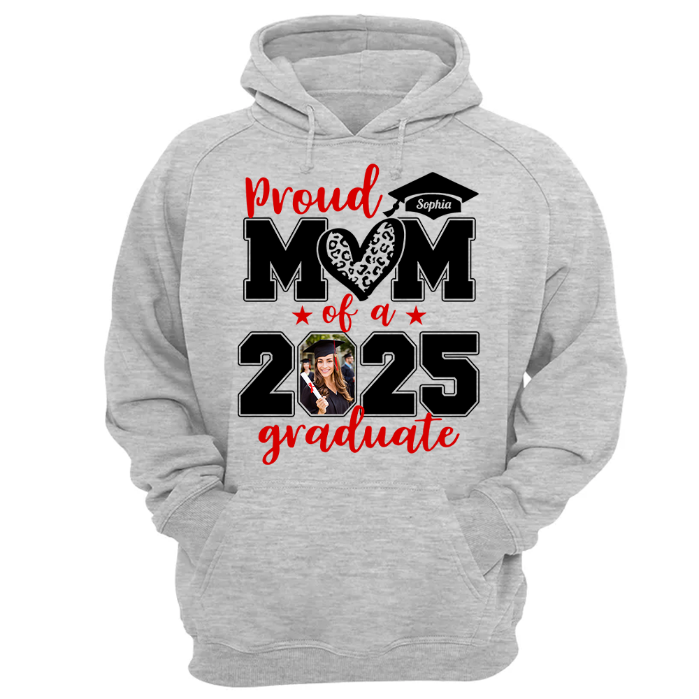 Personalized Graduation Shirts, Custom Photo For Mom Dad