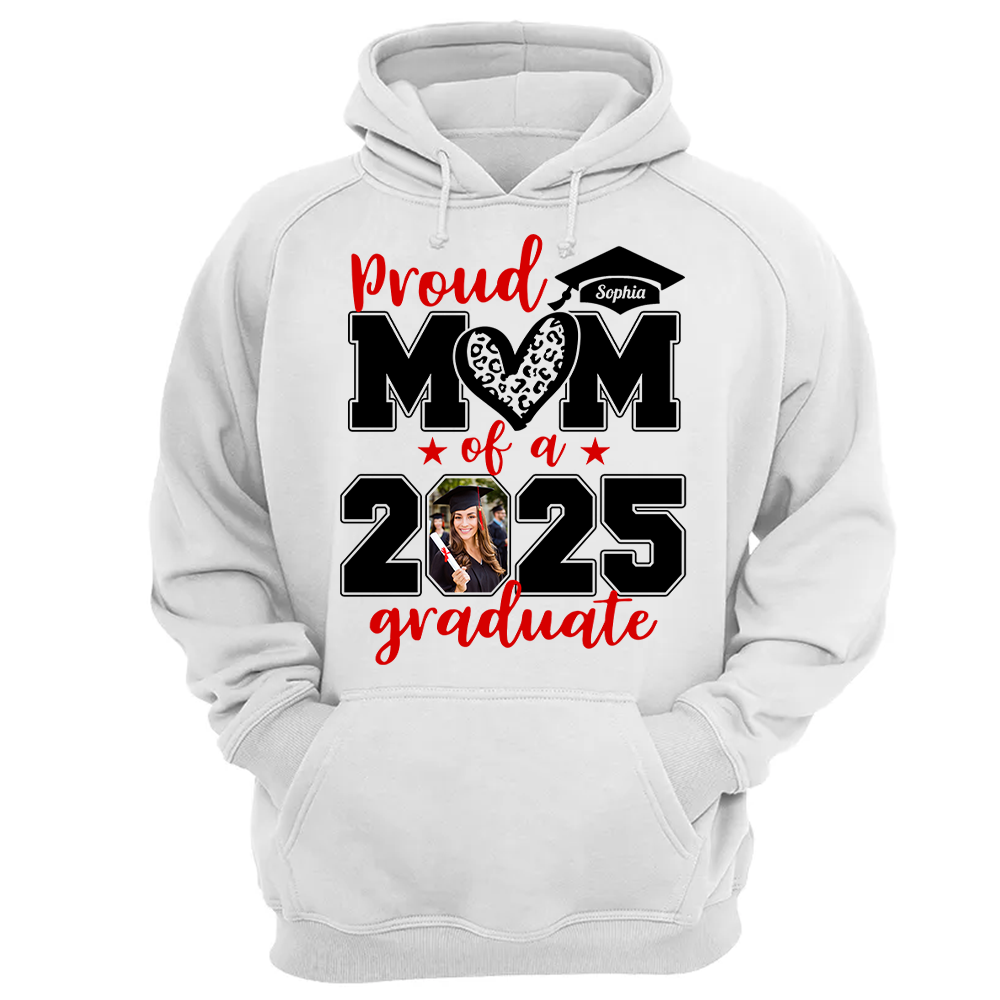 Personalized Graduation Shirts, Custom Photo For Mom Dad