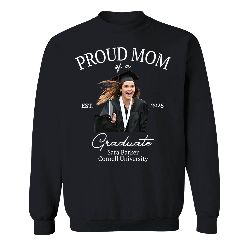 Personalized 2025 Graduation Shirts, Custom Photo For Family Member