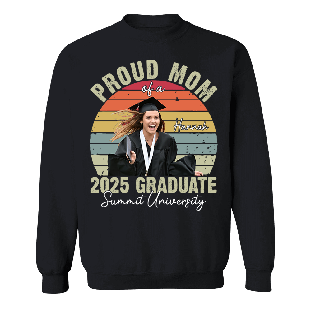 Personalized Graduation Shirt, Custom Photo For Family Member