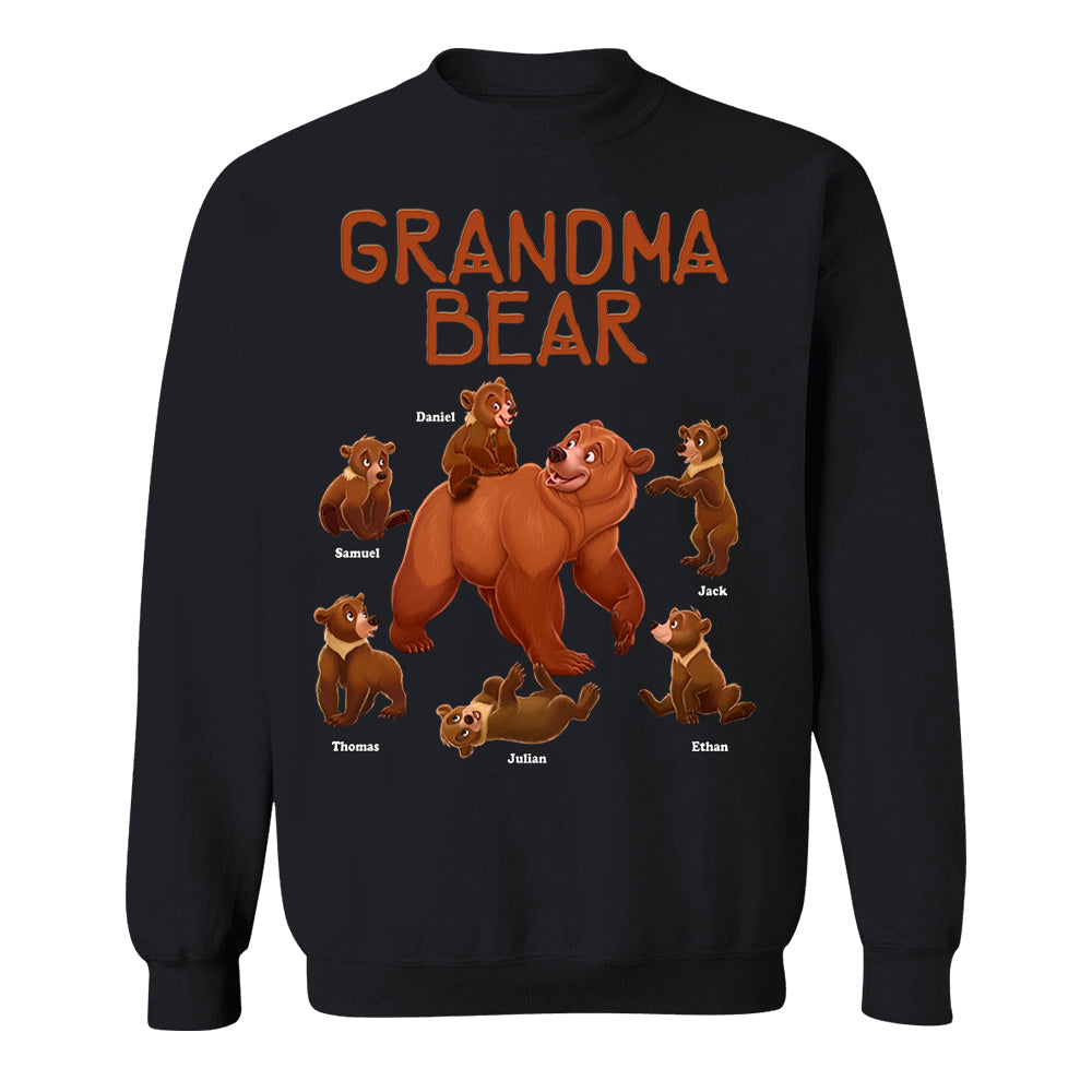 Grandma Bear - Personalized Shirt For Grandma