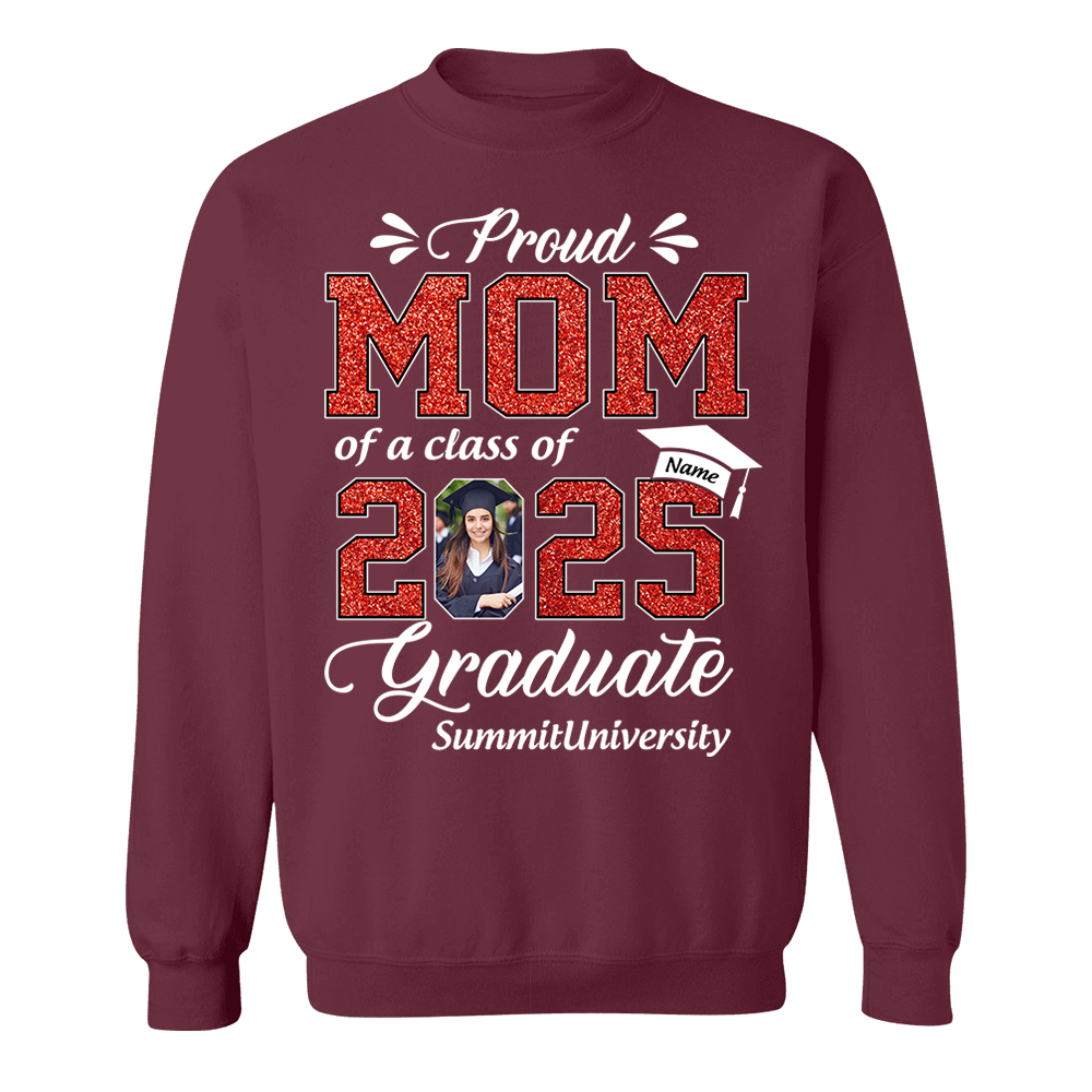 Personalized Graduation Shirts Custom Graduation Shirt Class of 2025 Family Gifts For Family Member Graduation Shirt Proud Family Shirt K1702