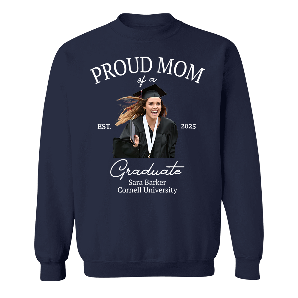Personalized 2025 Graduation Shirts, Custom Photo For Family Member