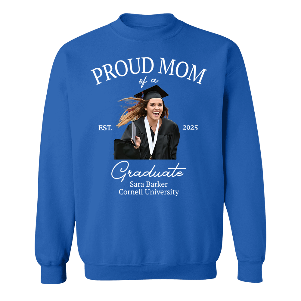 Personalized 2025 Graduation Shirts, Custom Photo For Family Member