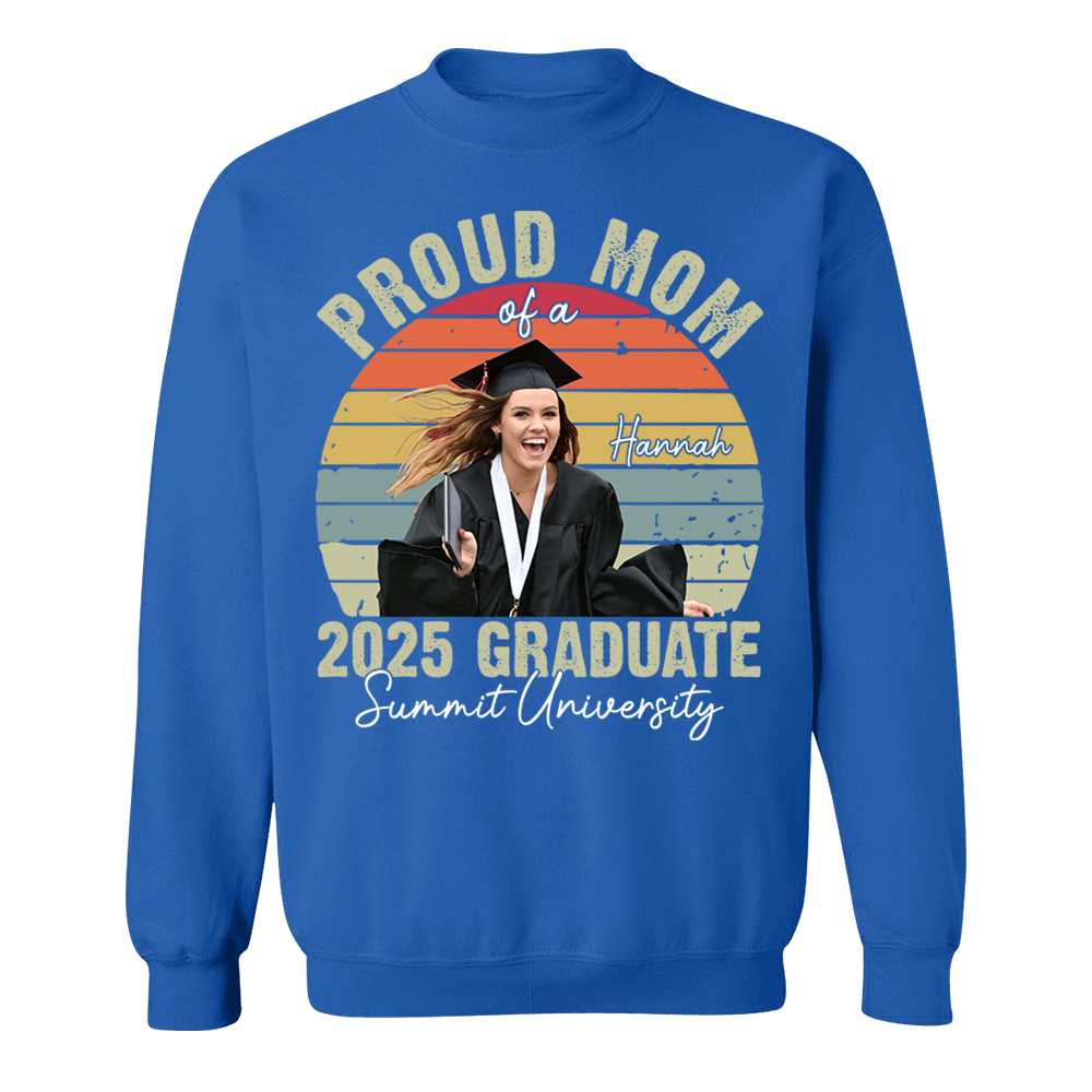 Personalized Graduation Shirt, Custom Photo For Family Member