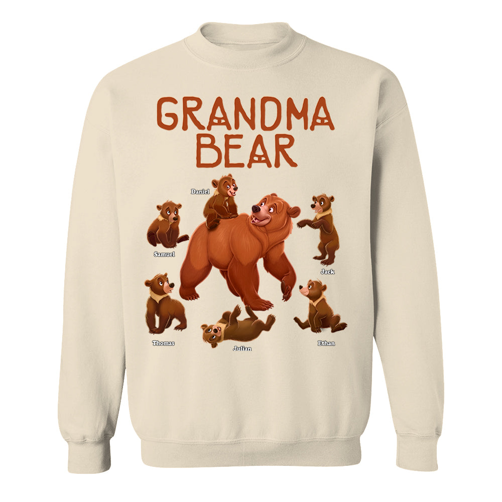 Grandma Bear - Personalized Shirt For Grandma