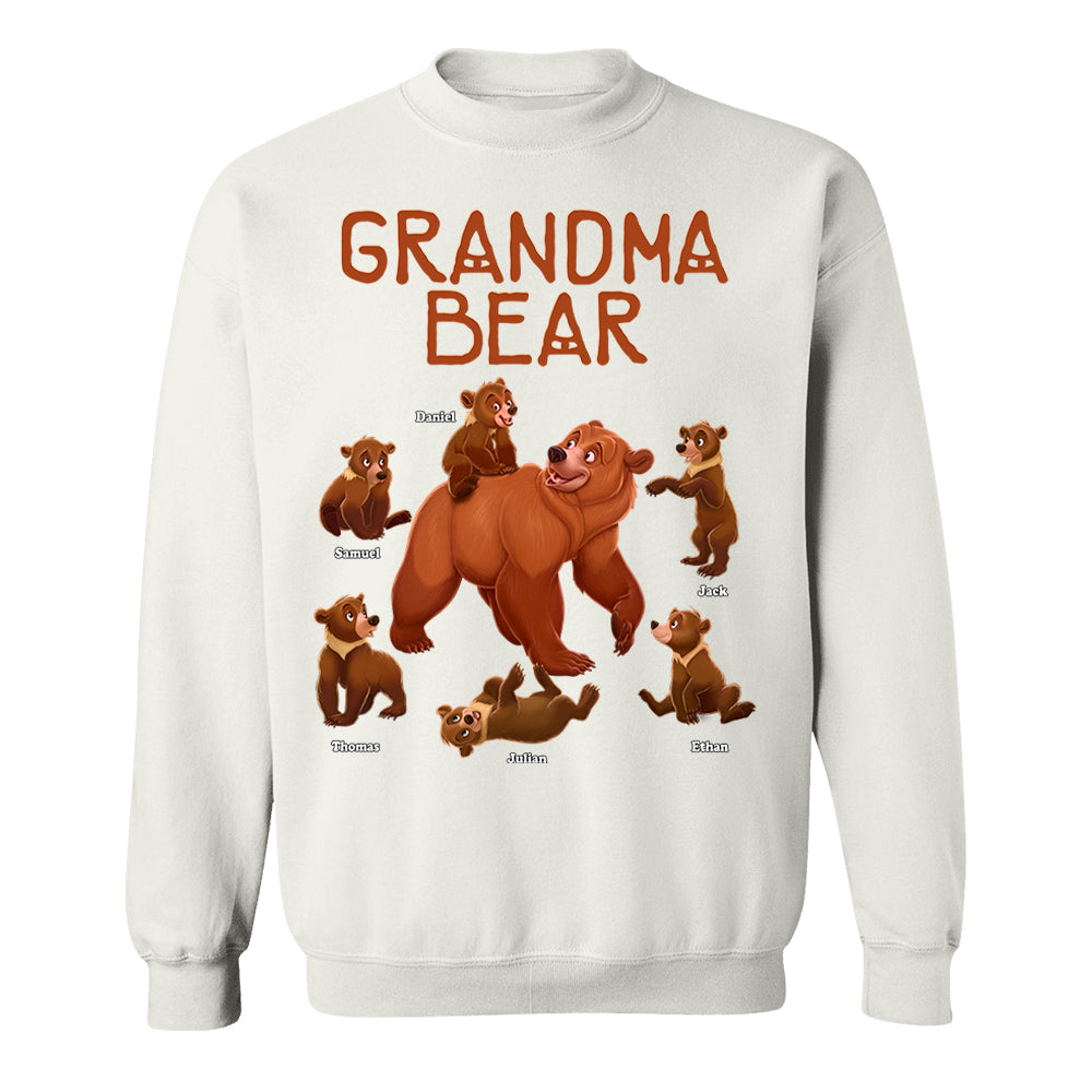Grandma Bear - Personalized Shirt For Grandma