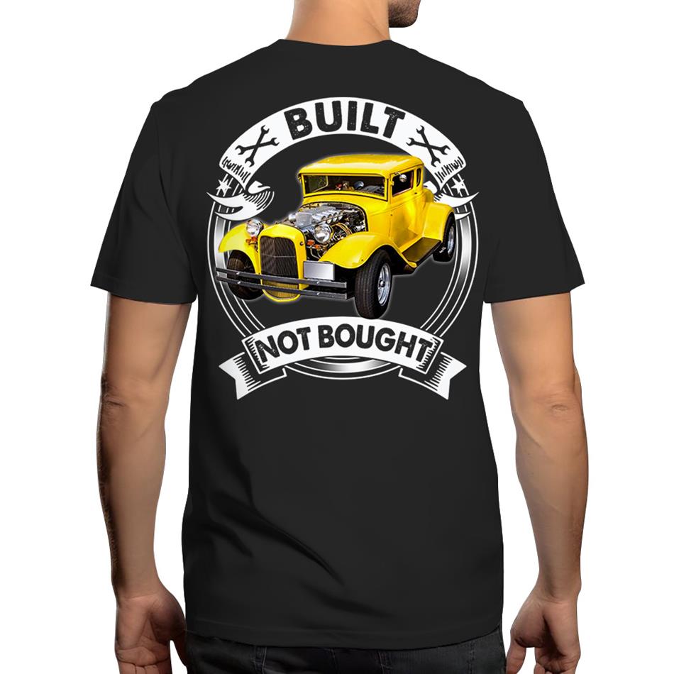 Built Not Bought Personalized Shirt For Hot Rod Lovers H2511